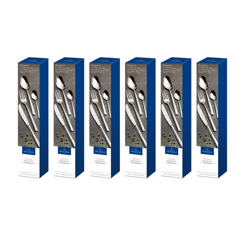 Villeroy & Boch Piemont 24 Piece Piece Cutlery Set