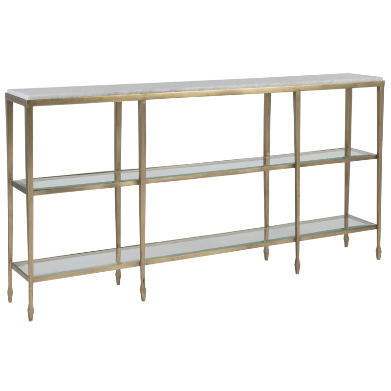 Signature Designs Sashay Gold Console
