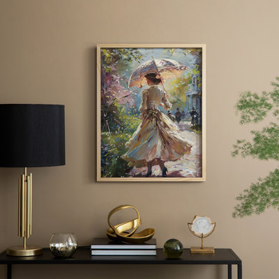 WOMEN Series DCXLI Framed Print - Solid Wood