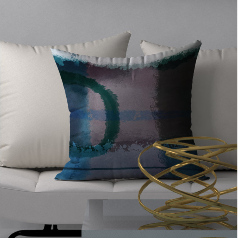  Housse de coussin carré et insert, 18" x 18"
