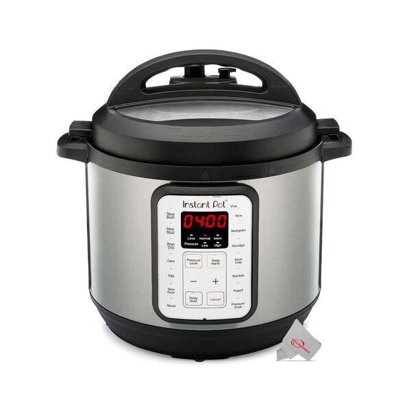 Instant Pot Duo Plus 9-in-1 Electric Pressure Cooker, Sterilizer, Slow  Cooker, Rice Cooker, Steamer, 8 Quart, 15 One-Touch Programs & Ceramic Non