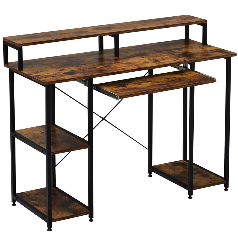Adbiel Computer Desk, Brown