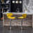 Annetra Velvet Upholstered Adjustable Swivel Barstool-2018900989