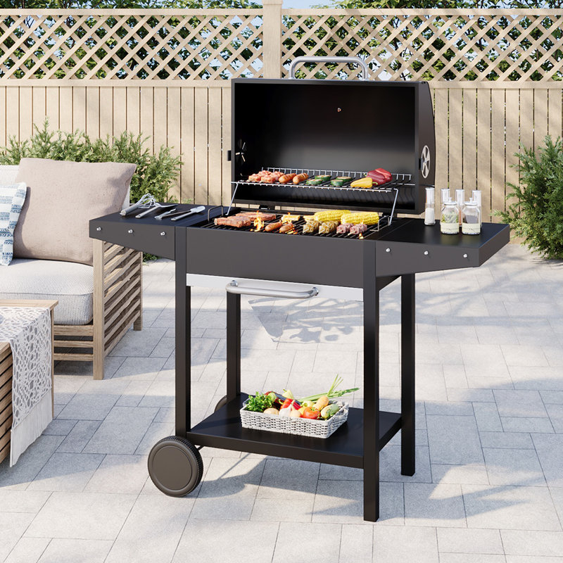 Dakota Fields Carrubba 60.5cm W Charcoal Grill