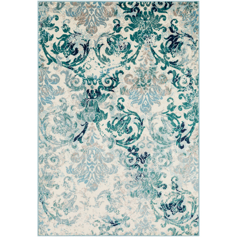 Vezina Oriental Indoor Rug, Rectangle 5'3" x 7'6"