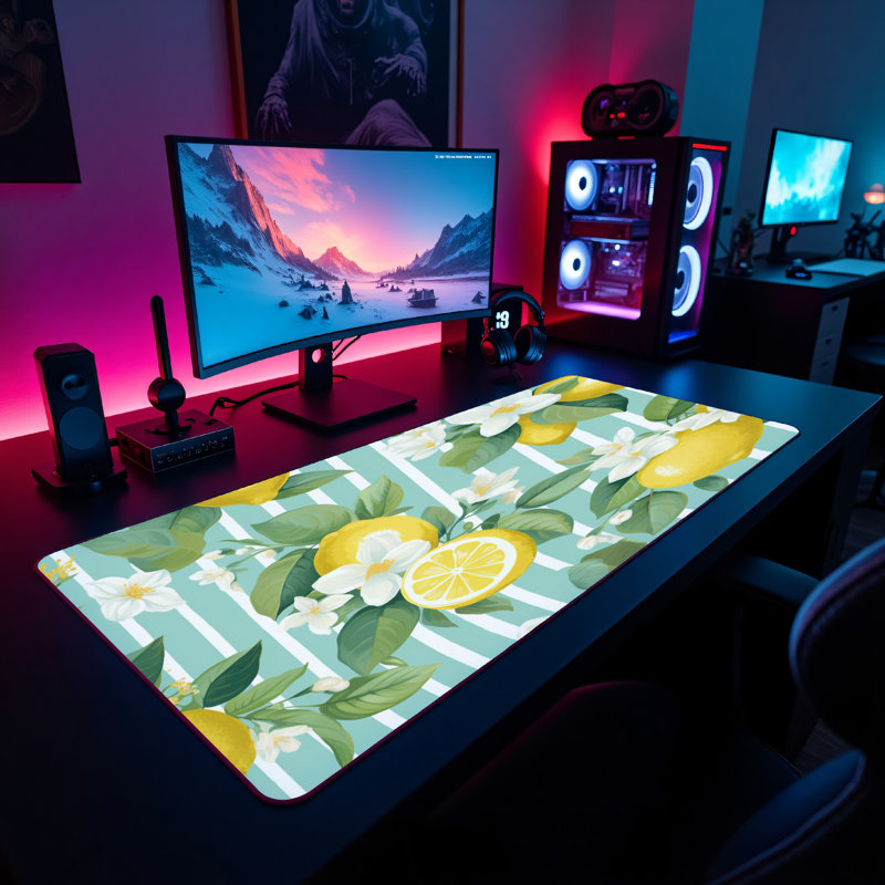 Polyester Desk Pad, 31.5x15.5