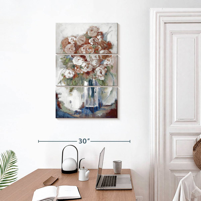 Rose Gold Bouquet, H 32" x l 20"