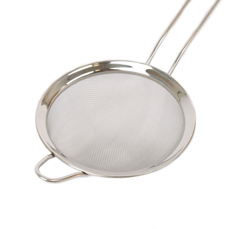 Argon Tableware Stainless Steel Food Strainer, 10cm H x 9cm x 24.5cm D