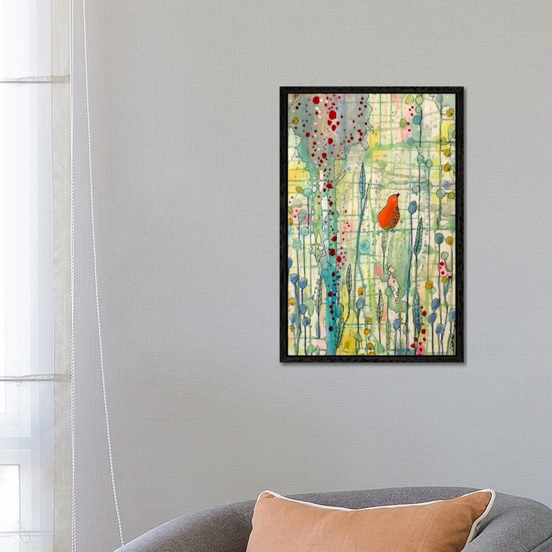 Alpha by Sylvie Demers - Print on Canvas, Black Floater Framed, 66.04 cm H x 45.72 cm W