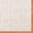 High-Low Loop Pile Indoor Area Rug, Cream Ivory Modern Geometric Polyester Rug for Living Room & Bedroom – Nylah Haley-115249521