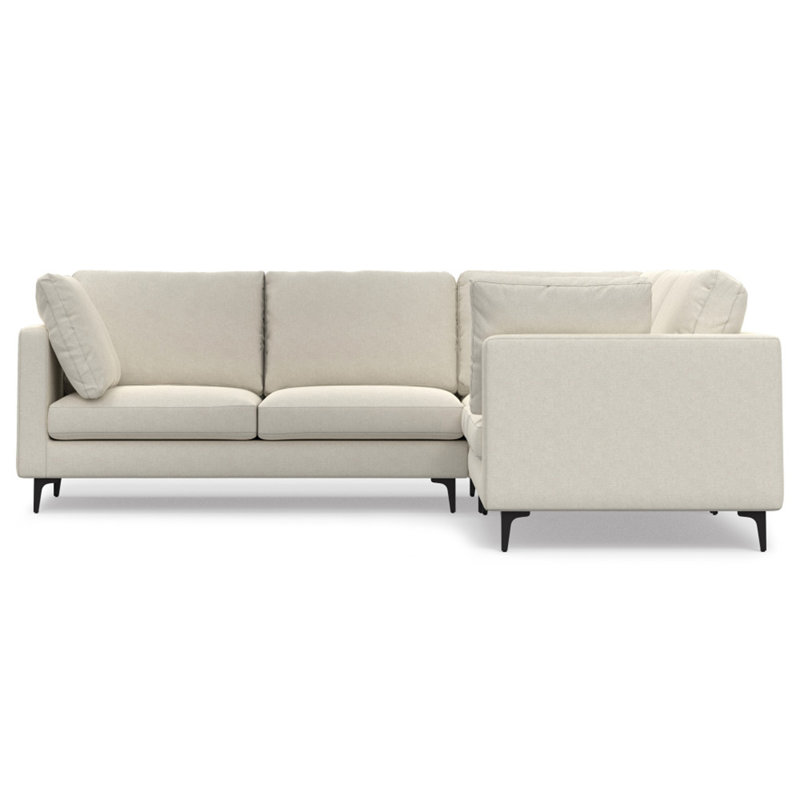 Ava Mid Century Corner Sectional Sofa