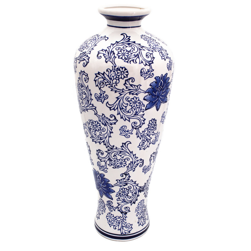 Grand vase bleu Blue Garden