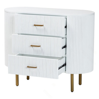 Commode 3 tiroirs Mid-Century