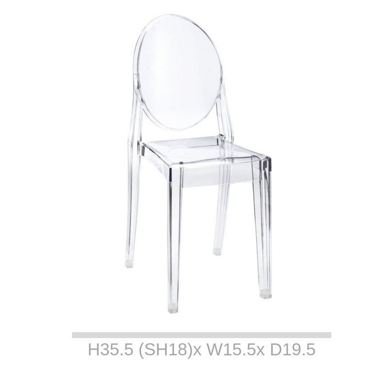 18'' H Stacking Side Chair