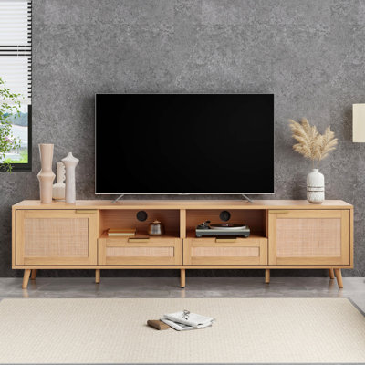 Aylla 78.83'' W Storage Credenza Accent Cabinet Entryway Cabinet Storage Cabinet
