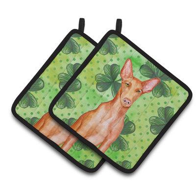 Caroline's Treasures Floral Polyester Potholder