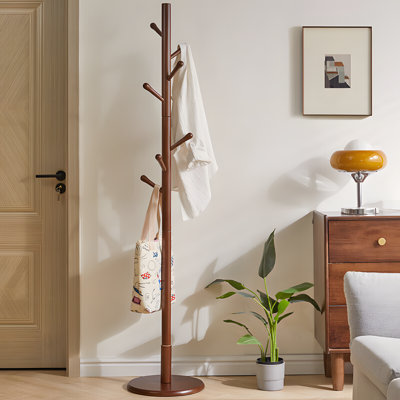 Portemanteaux en bois pour chambre à coucher, salon, bureau
