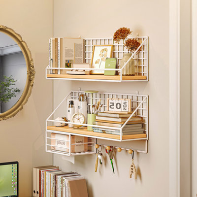 2 Set Floating Wall Mounted Shelves
