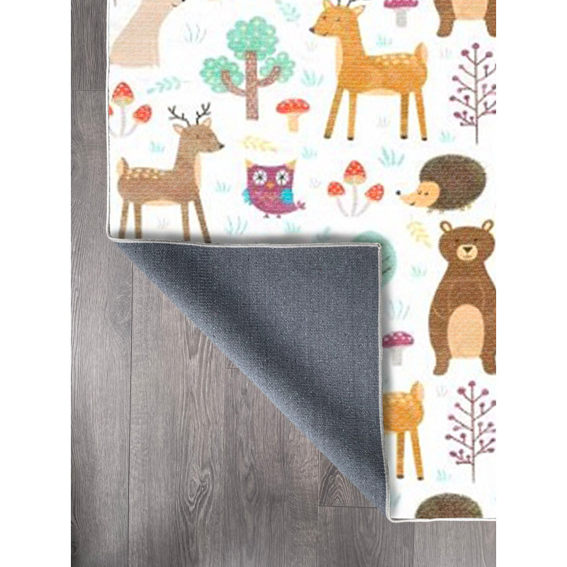 Tapis en coton Danna, Tapis de couloir 5 pi 3 po x 14 pi 9 po