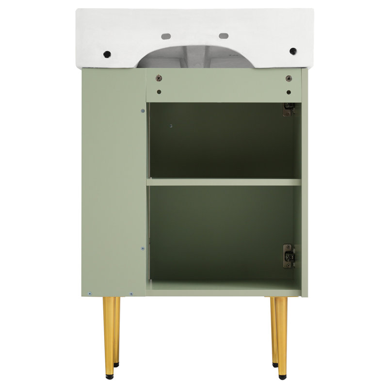 [Armoire seulement] Meuble-lavabo de 21,6 po (lavabo non inclus)