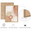 «Modern Abstract Pink Tan-101825590-101825593