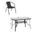 Mclane 4 - Person Patio Dining Set Rectangular Table-1530379479-1530379472