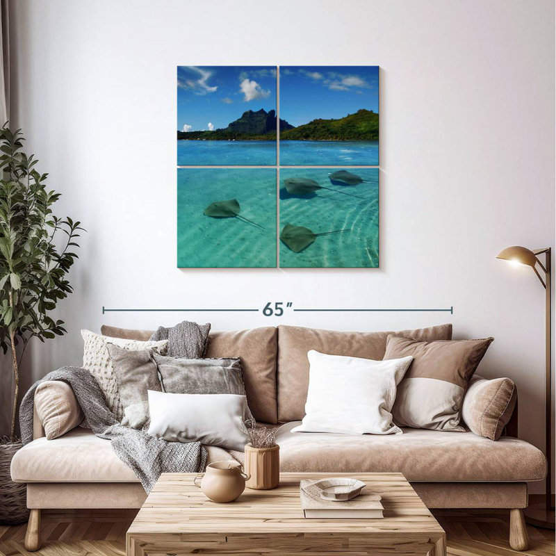 Brampt Bora Bora Stingrays, 38'' H x 38'' W