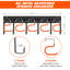 Porte-outils de jardin 68 po