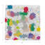 Paint Splatter Hemstitch Cocktail 6" Linen/Cotton Napkin