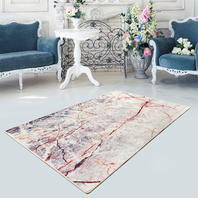 Abstract Shag Area Rug, Rectangle 140 x 188cm