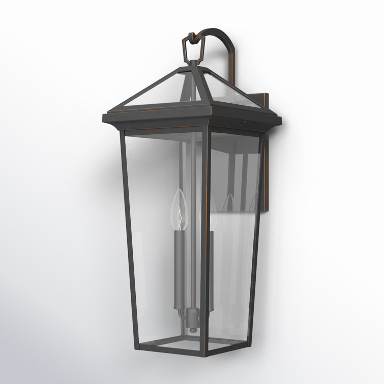 Caliana 2 Light Empire Outdoor Aluminum LED Wall Light