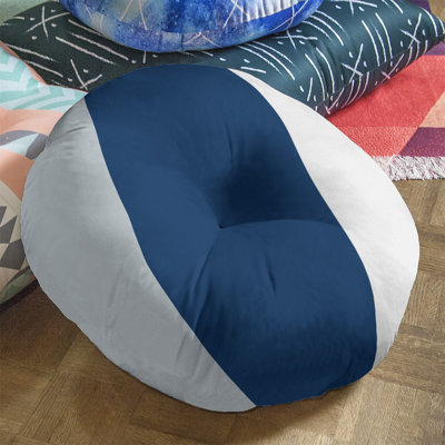 Striped Reversible Throw Pillow