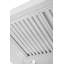 36" KECOM Series 1200 CFM Ducted Wall Mount Range Hood in Brushed 430 Stainless Steel