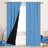 Deconovo 100 Percent Blackout with Liner Rod Pocket Curtain Panel Pair-75196909-75196902