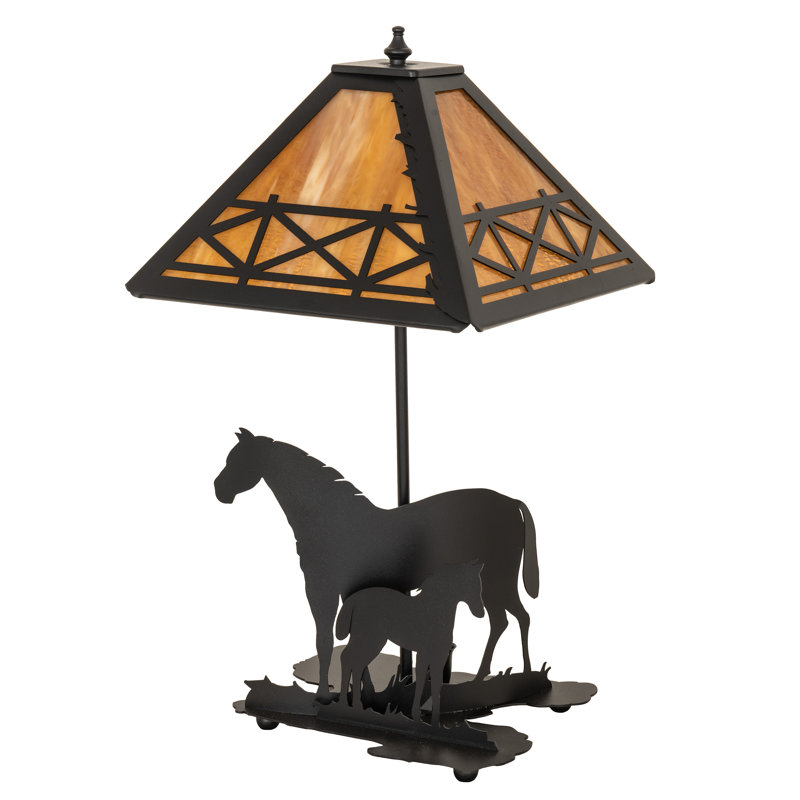 Rustic Lodge Table Lamp