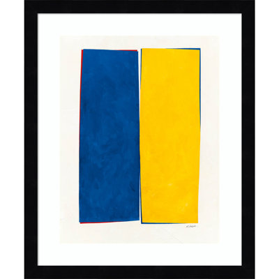 Monolithic I Wood Framed Wall Art Print