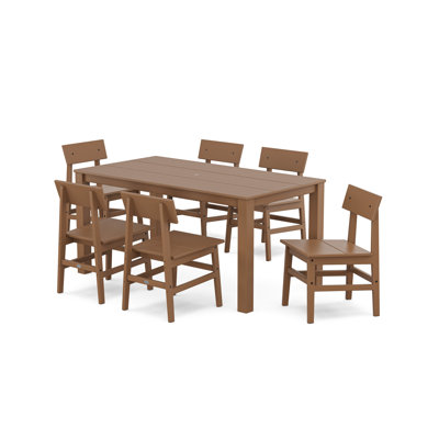 POLYWOOD® 64" Patio Dining Set