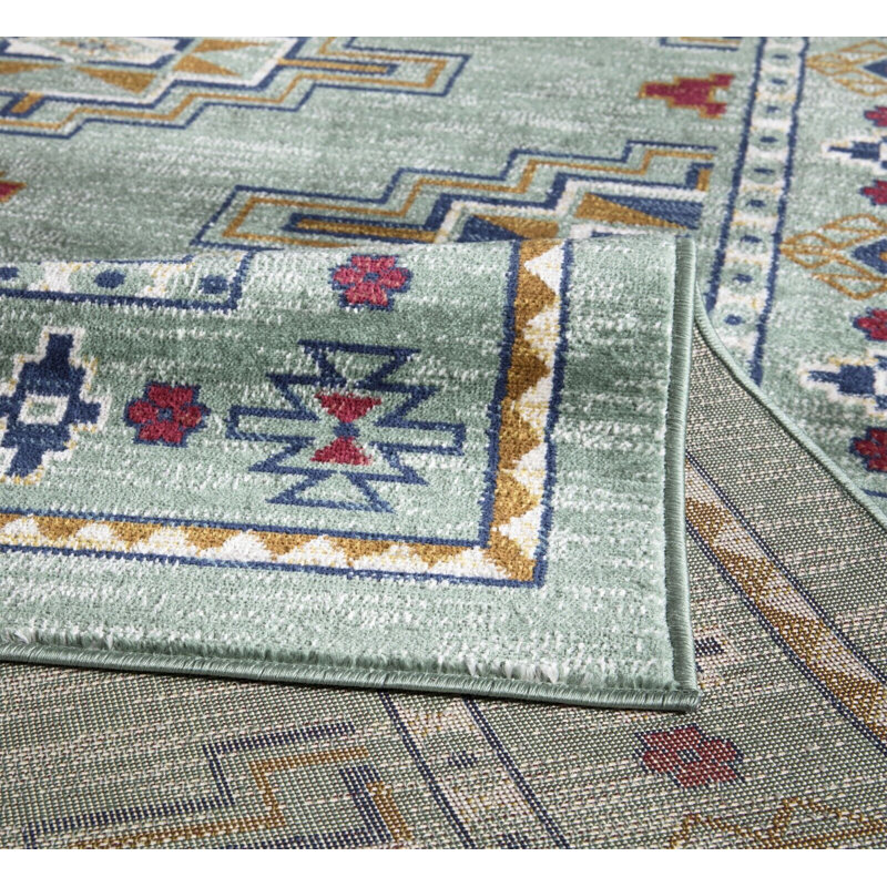 Floral Indoor / Outdoor Area Rug, Rectangle 120x170cm