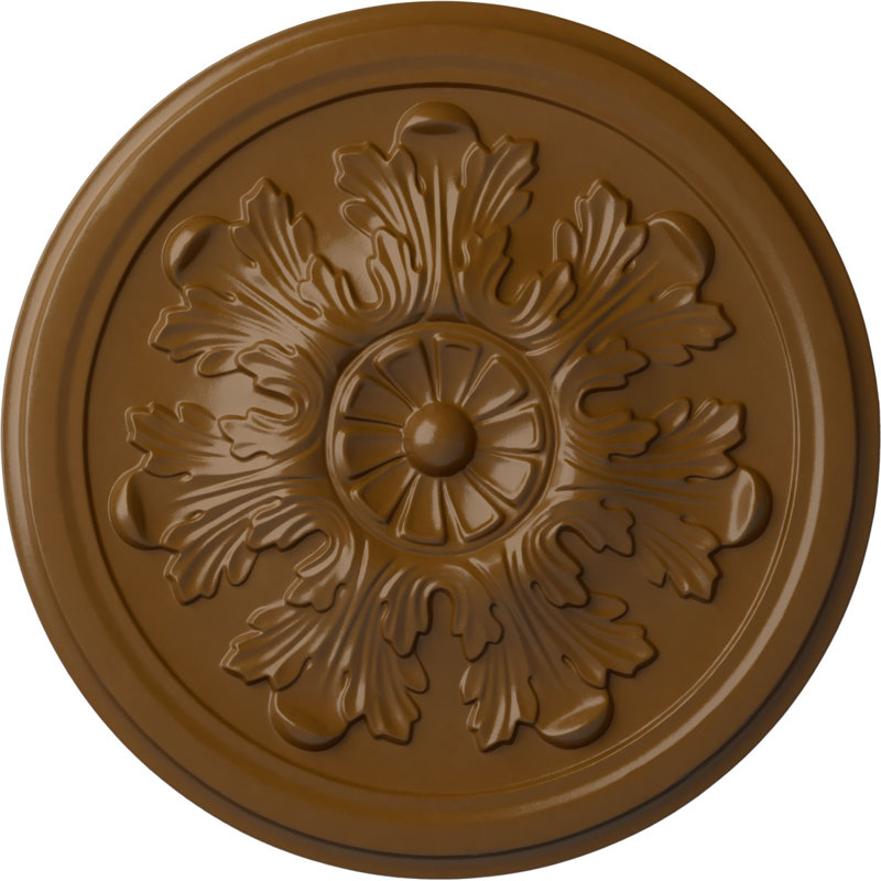Médaillon de plafond en spirale Endurathane, Topaze fumée
