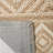 Derryberry Natural Fiber Hand Woven Jute And Cotton With Latex Geometric Rug-59670744