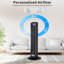 Chengdu Menghejia Technology Co., Ltd. 106.7cm Tower Fan Fan with Remote Included