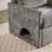 Modern Pet-Friendly Armchair with Built-In Cat Cubby