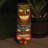 11"H Solar-Powered Tiki Statue with LED Lights