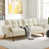 Beige Polyester Blend