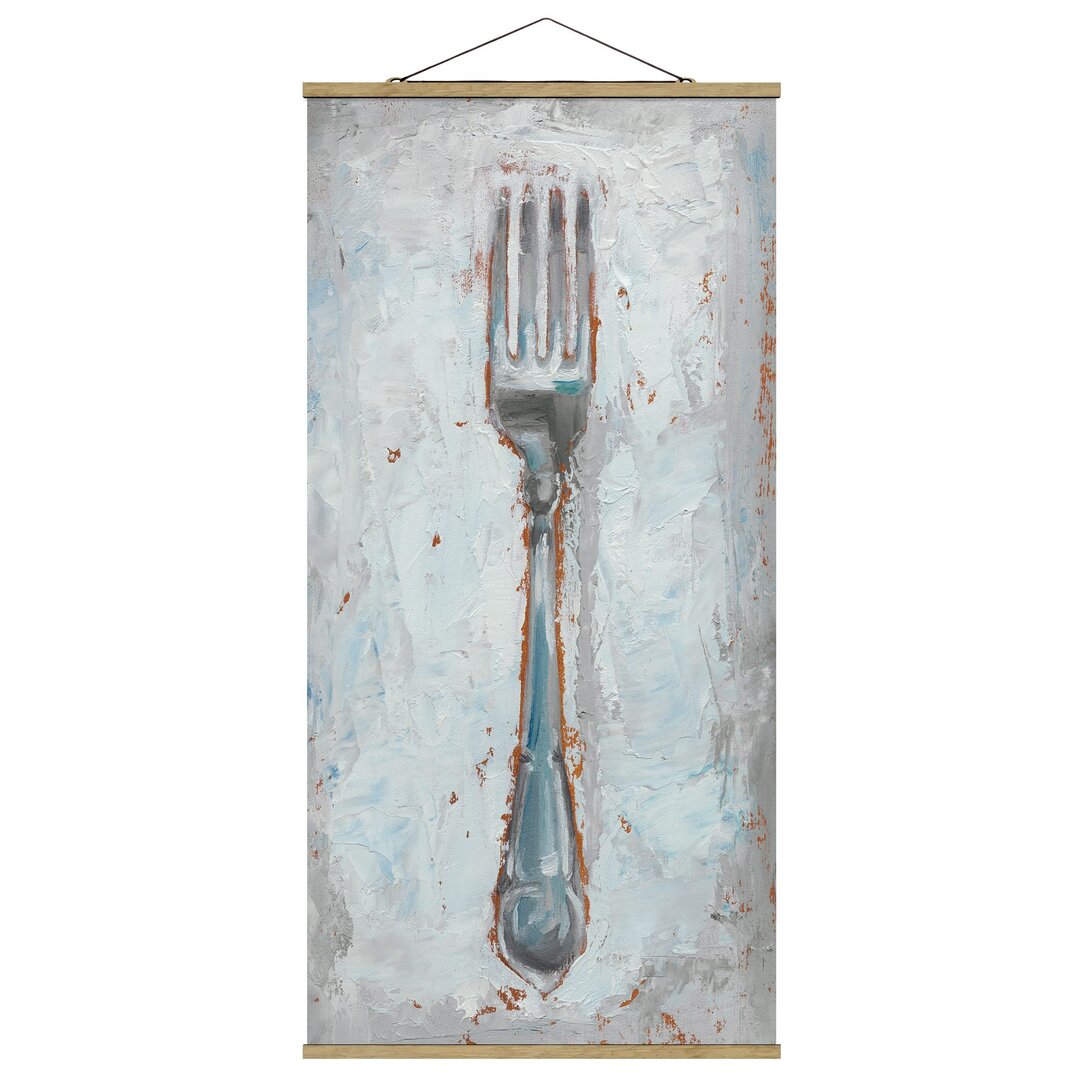 Stoffbild Impressionist Cutlery Fork