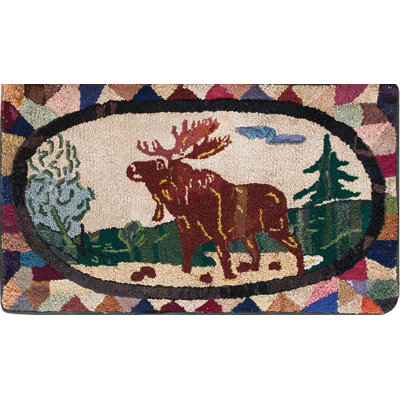 Tapis crocheté ivoire ivoire