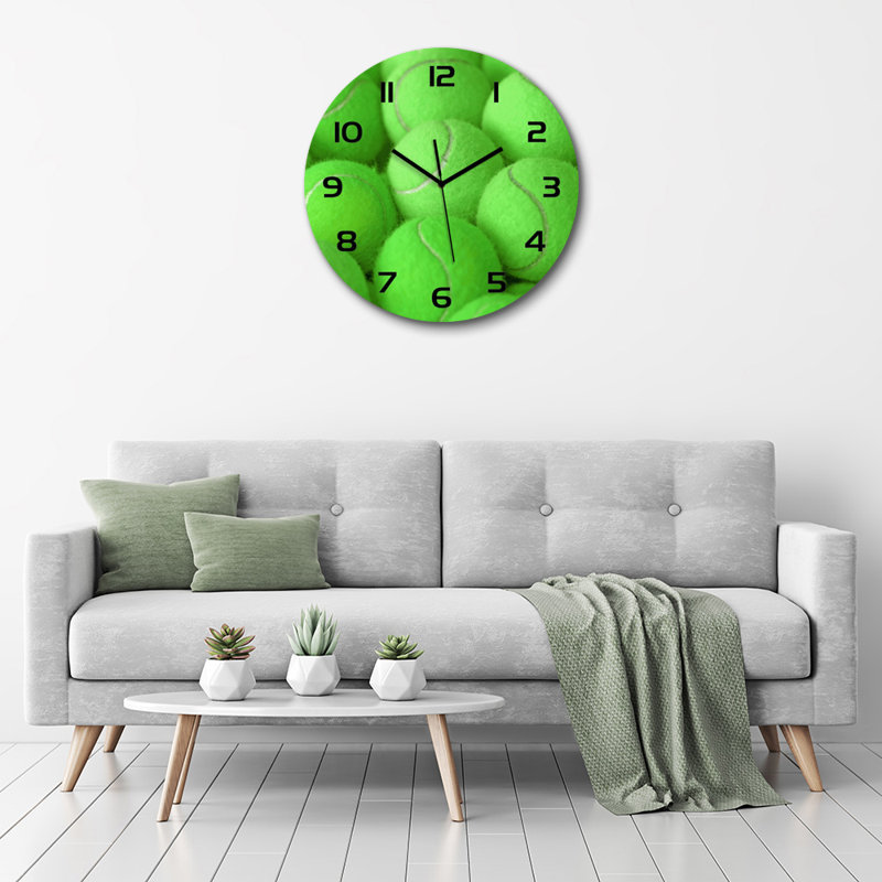 Julieonna Glass Wall Clock