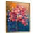 Toile avec cadre flottant or