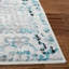 Tapis géométrique gris / bleu-1307476401