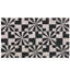 Paillasson rectangulaire noir et gris 18 po x 30 po